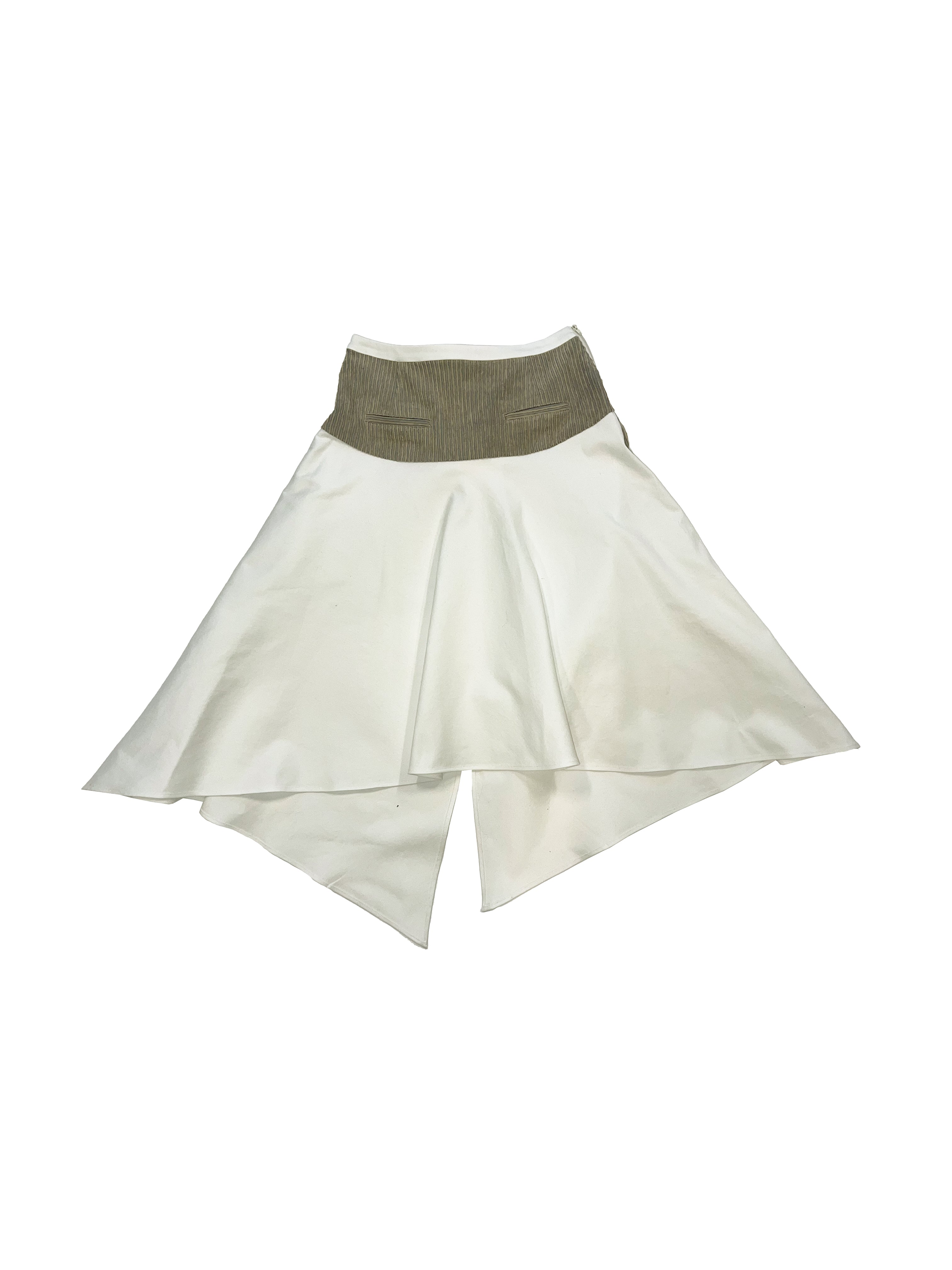 Corduroy Midi Skirt
