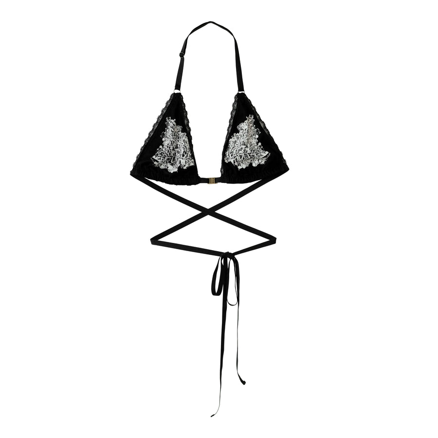 SCREEN PRINTED BRA