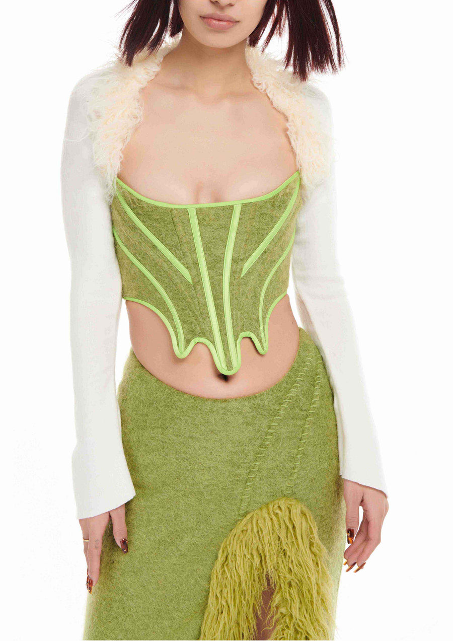 MOHAIR UNDER CORSET